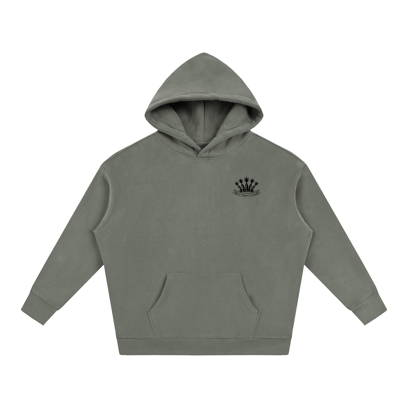 Oversized Front Logo Hoodie
