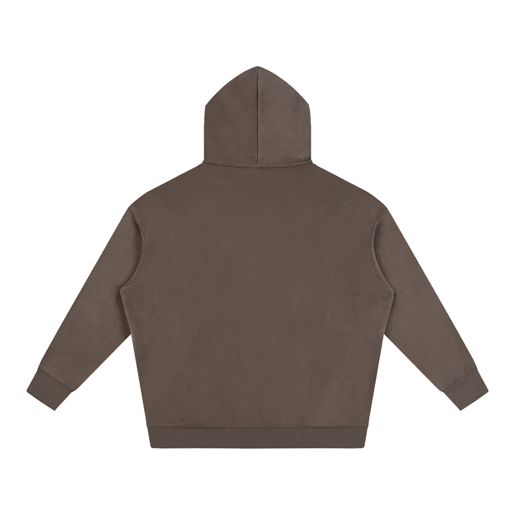 Oversized Script Front Hoodie