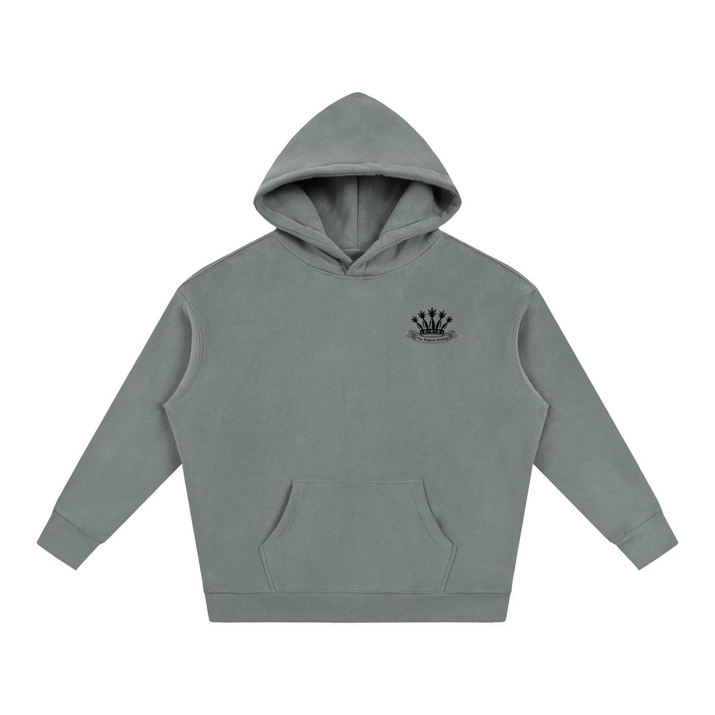 Oversized Script Back Hoodie