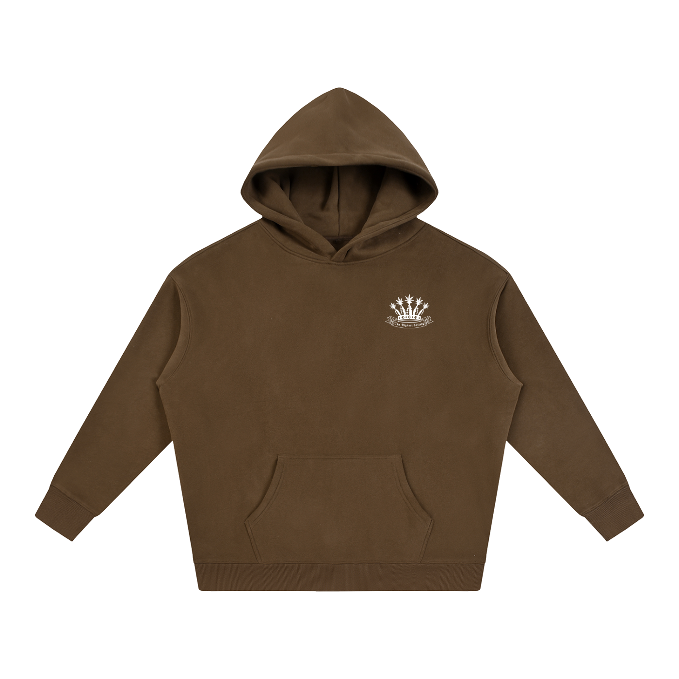 Oversized Front Logo Hoodie