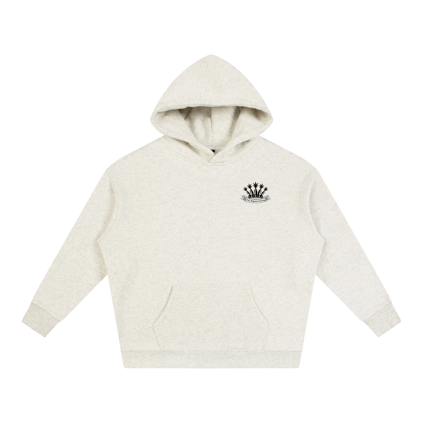 Oversized Script Back Hoodie