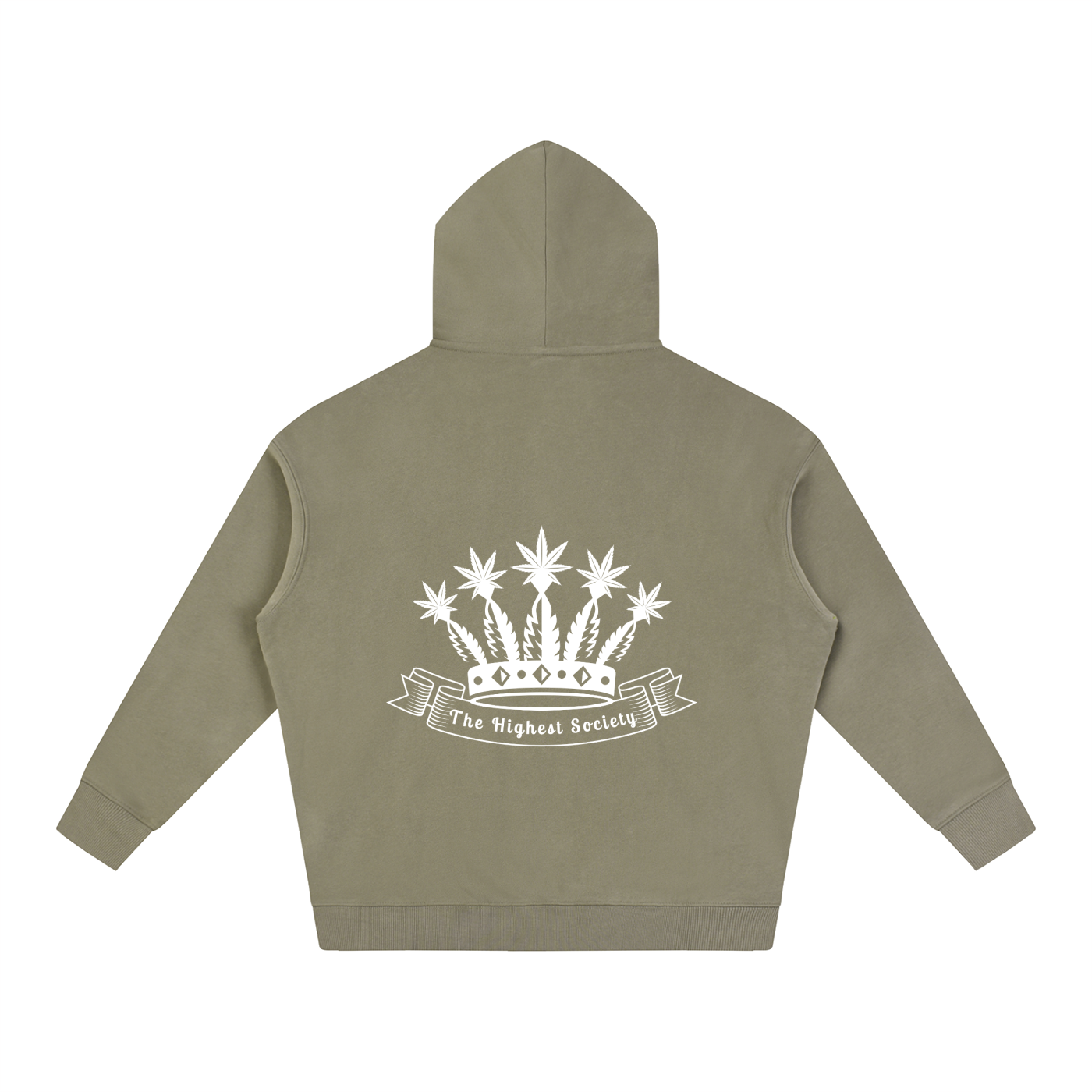 Oversized Never Satisfied Hoodie