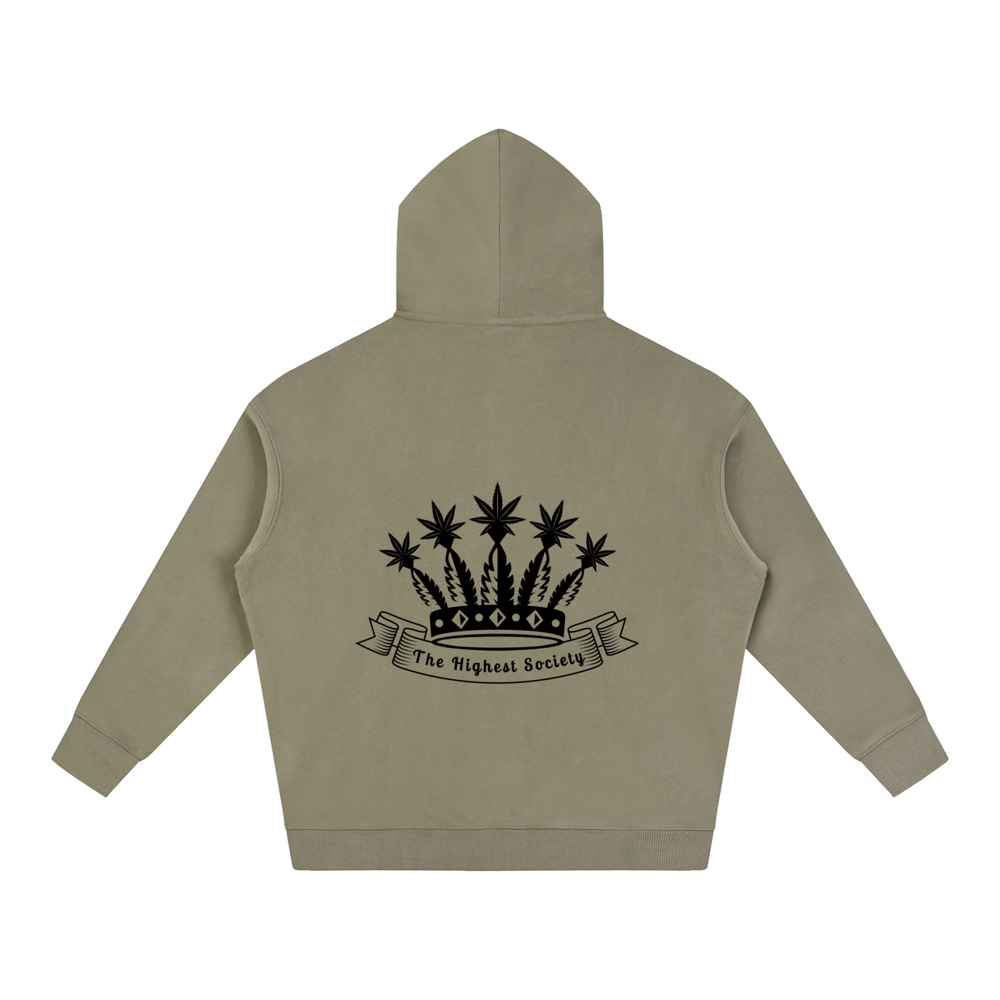 Oversized Never Satisfied Hoodie
