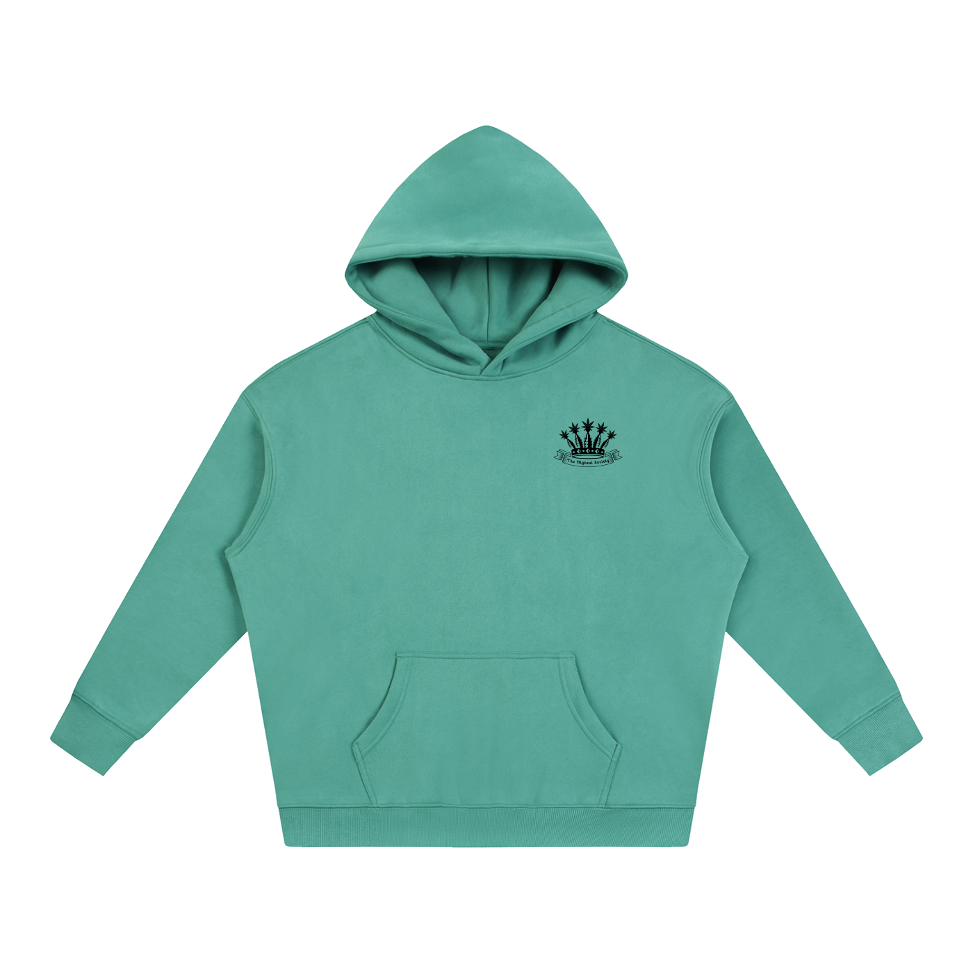 Oversized Script Back Hoodie