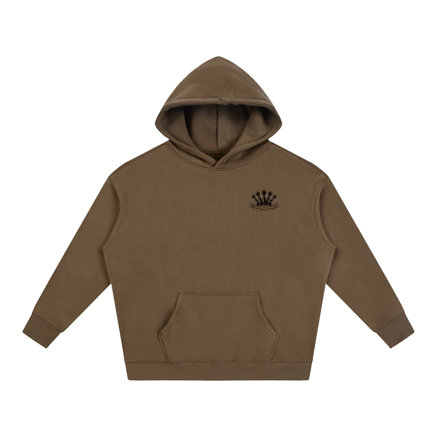 Oversized Front Logo Hoodie