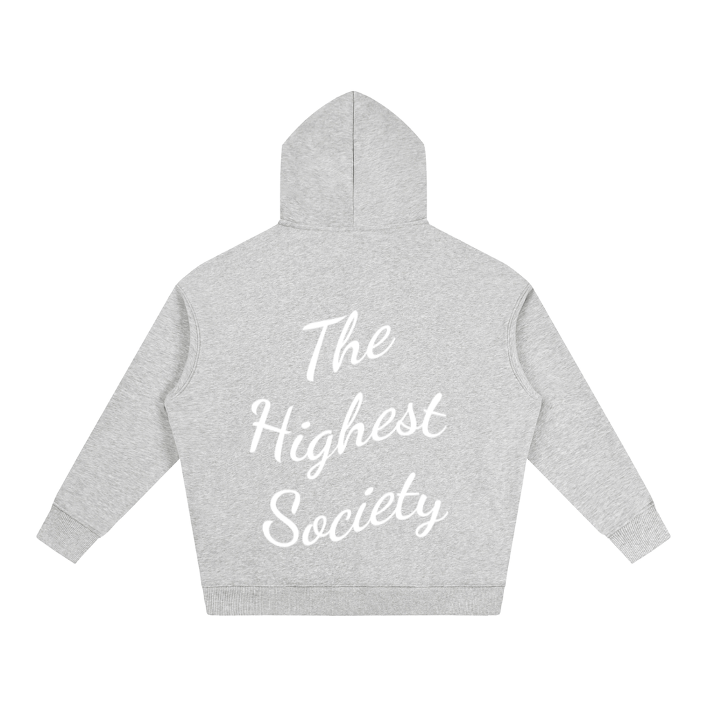 Oversized Script Back Hoodie