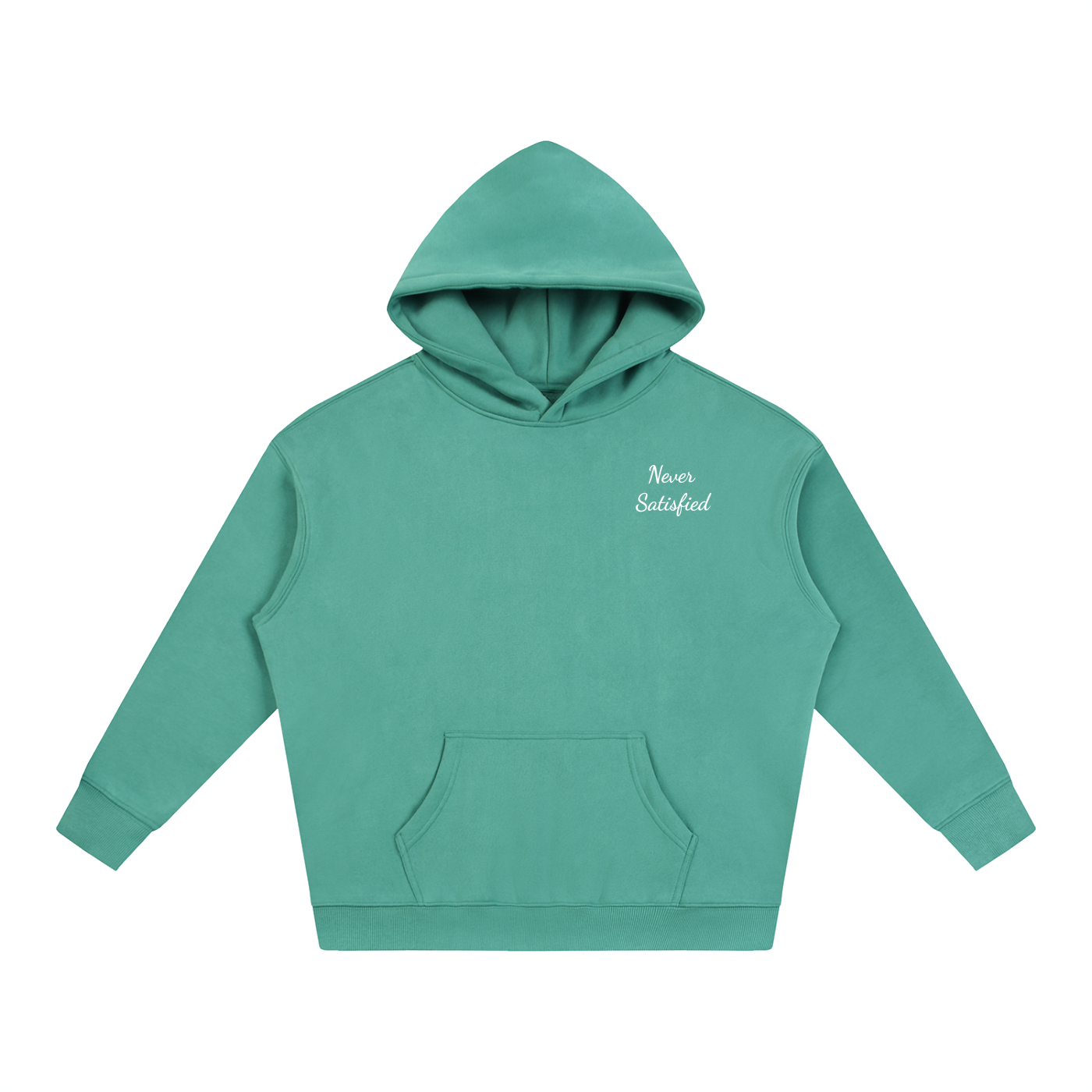 Oversized Never Satisfied Hoodie