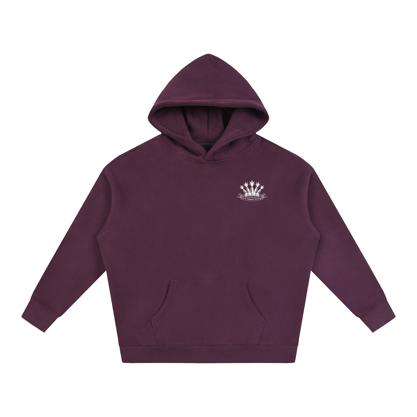 Oversized Script Back Hoodie