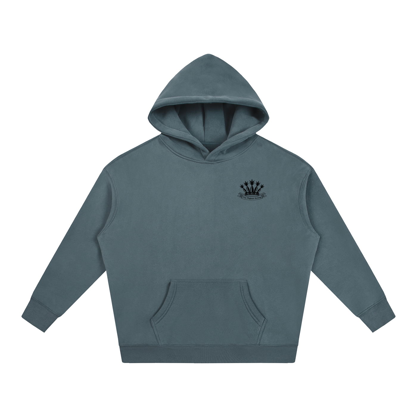 Oversized Script Back Hoodie