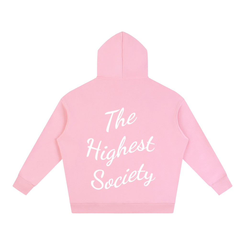 Oversized Script Back Hoodie