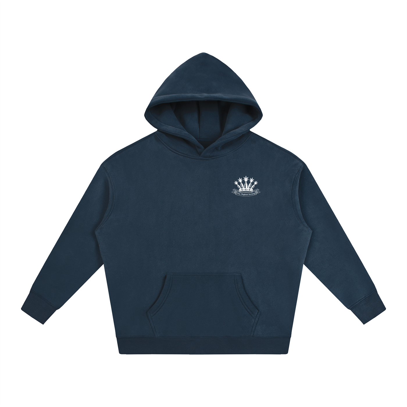 Oversized Script Back Hoodie