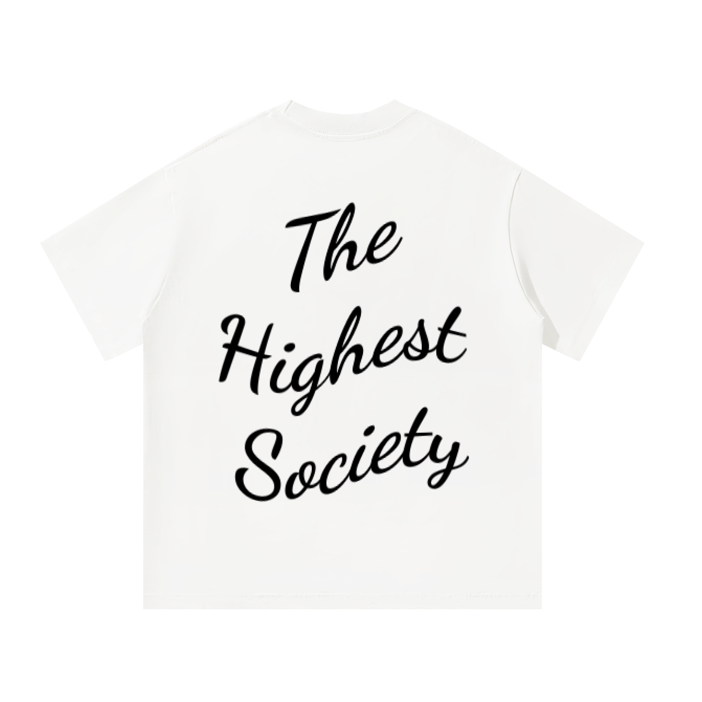 Script Back T-Shirt