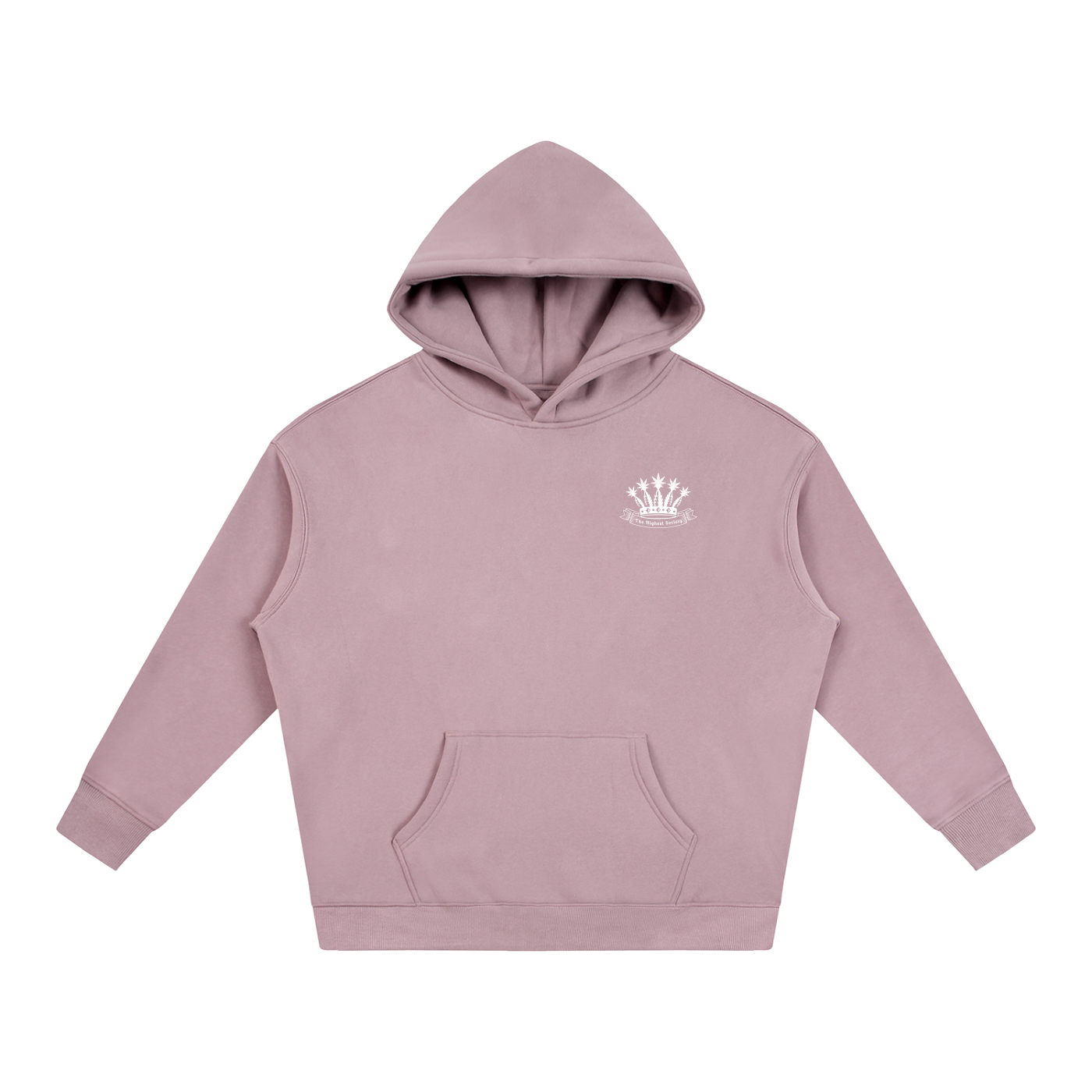 Oversized Front Logo Hoodie