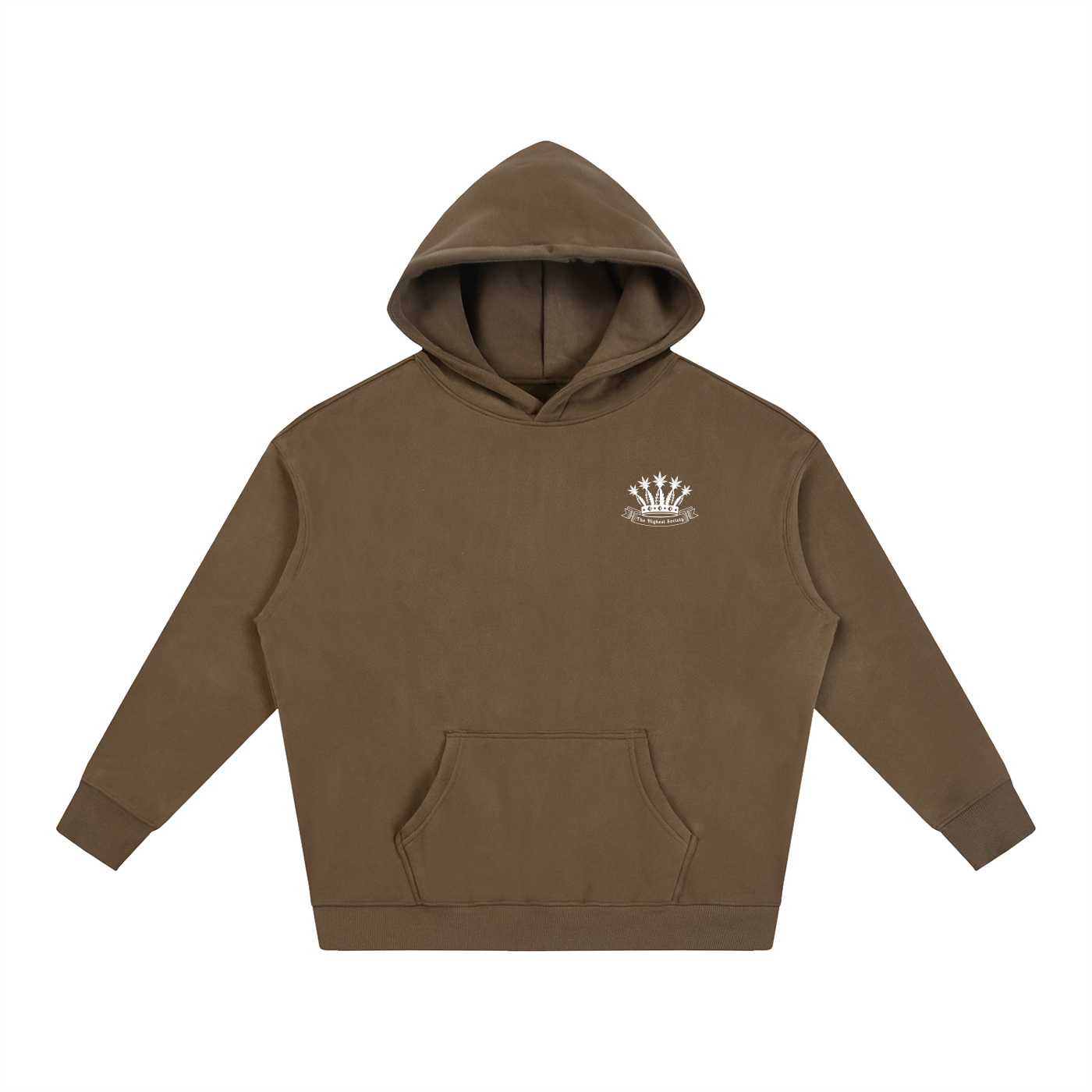 Oversized Script Back Hoodie