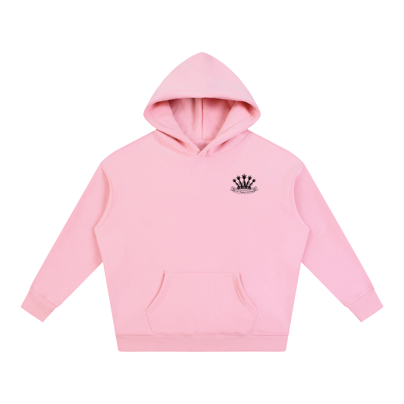 Oversized Script Back Hoodie