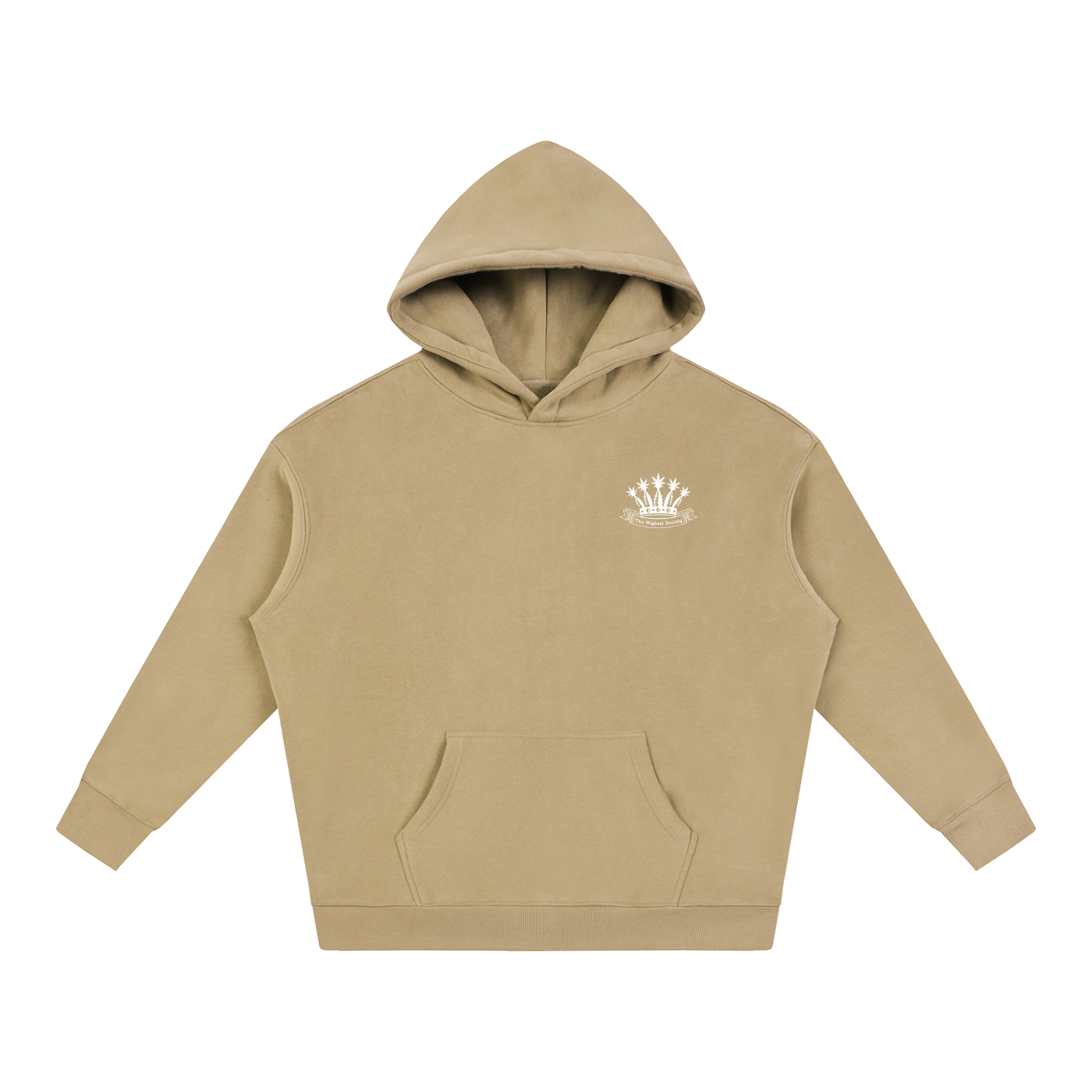 Oversized Front Logo Hoodie